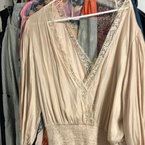 Elegant Cream Blouse